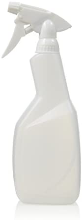 Arrow Home Products Frosted Spray Bottle, White