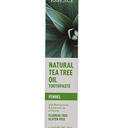 Desert Essence Tea Tree Oil Toothpaste Fennel 6.25 Oz Refreshing Taste