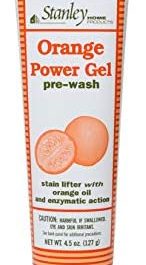 Stanley Home Products Orange Power Gel Pre Wash Spot Tough Stains