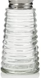 Arrow Home Products Café Pepper Salt Shaker, Clear