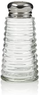 Arrow Home Products Café Pepper Salt Shaker, Clear