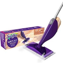 Swiffer WetJet Wood Floor Mopping and Cleaning Starter Kit, All Purpose