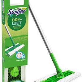 Swiffer Sweeper, Dry and Wet Floor Mop ,11 Piece Starter Kit