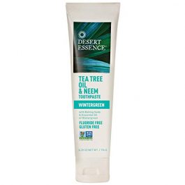 Desert Essence Tea Tree Oil & Neem Toothpaste 6.25 Oz