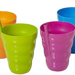 Arrow Home Products Sip-a-Cup, 4-Pack, Assorted Colors