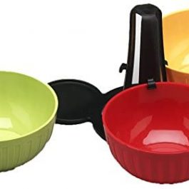 Arrow Home Products C 3 Piece Fiesta Server Bowl, Multicolor