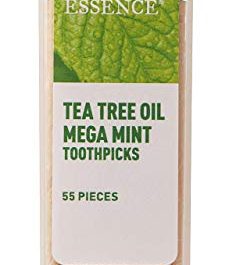 Desert Essence Tea Tree Oil Mega Mint Toothpicks 55 Pieces