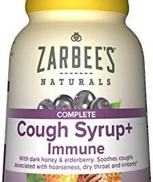 Zarbee’s Naturals Complete Daytime Cough Syrup + Immune with Dark Honey