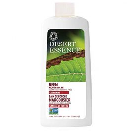 Desert Essence Natural Neem Mouthwash Cinnamint Flavor 16 Fl Oz Reduce