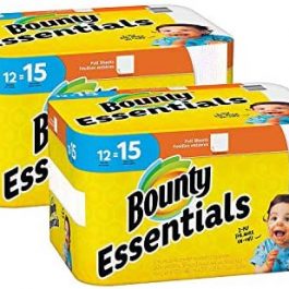 Bounty Essentials 24 Large Rolls 30 Regular Rolls Packaging Vary