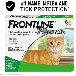 Frontline Plus Flea and Tick Treatment for Cats