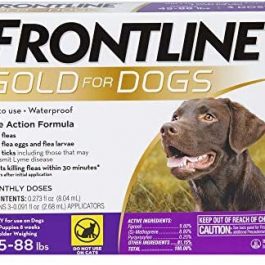 FRONTLINE Gold for Dogs Flea 45-88 lbs, 3ct