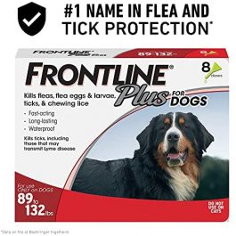 FRONTLINE Plus Extra Large Dog 89-132 Pounds 8 Doses)