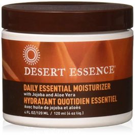 Desert Essence Daily Essential Facial Moisturizer 4 Fl Oz  Pack of 3