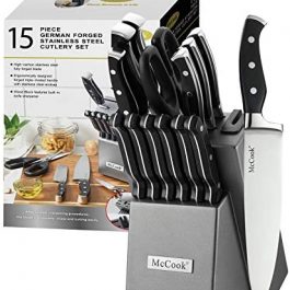 McCook MC25A Knife Sets 15 Pieces German Stainless Steel